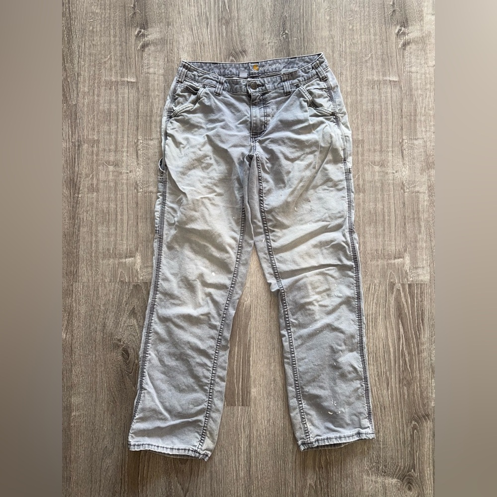 Carhartt Charcoal Gray Utility Pants